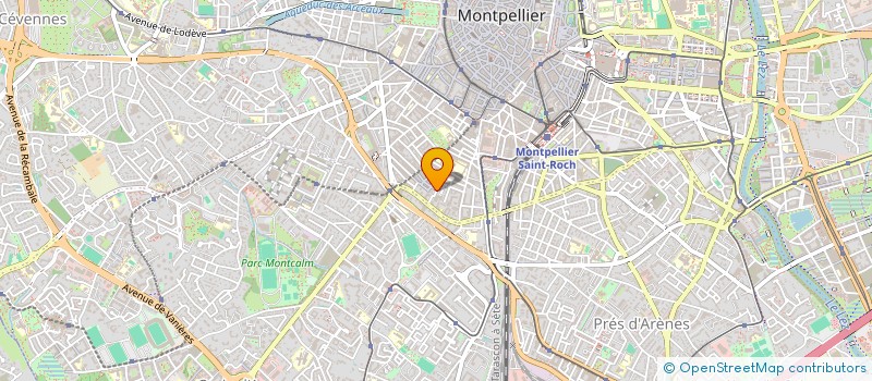 localisation de l'entreprise MONSIEUR JULIEN BALDACH PUECH à MONTPELLIER