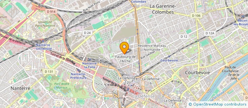 localisation de l'entreprise MONSIEUR JULIEN BALLESTER à COURBEVOIE