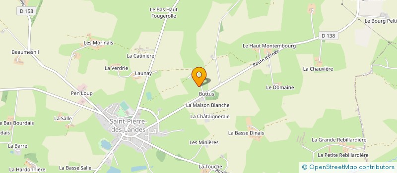 localisation de l'entreprise MONSIEUR JULIEN BALLUAIS  SAINT-PIERRE-DES-LANDES