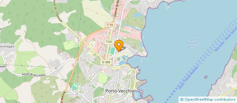 localisation de l'entreprise MONSIEUR JULIEN BAPTISTE STOLFI à PORTO-VECCHIO