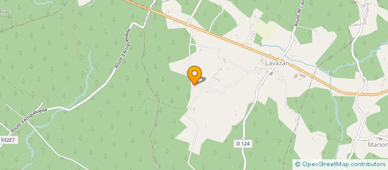 localisation de l'entreprise MONSIEUR JULIEN BARADAT  LAVAZAN