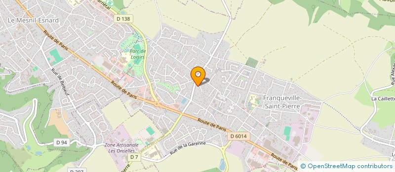 localisation de l'entreprise MONSIEUR JULIEN BARBE  FRANQUEVILLE-SAINT-PIERRE