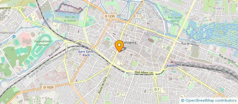 localisation de l'entreprise MONSIEUR JULIEN BARBERA à AMIENS