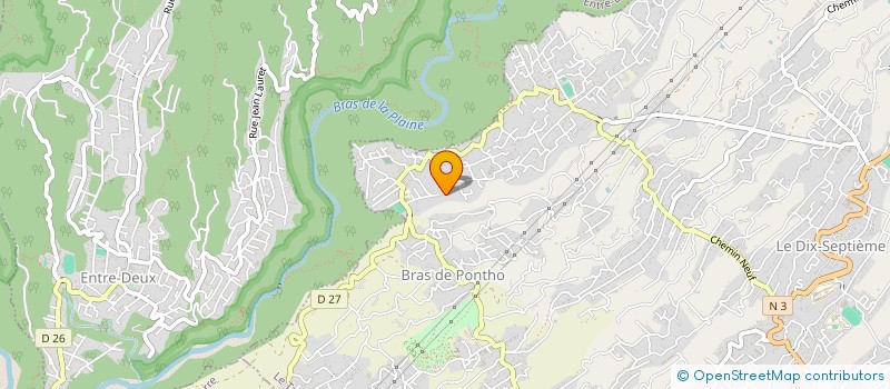 localisation de l'entreprise MONSIEUR JULIEN BARBIN  LE TAMPON