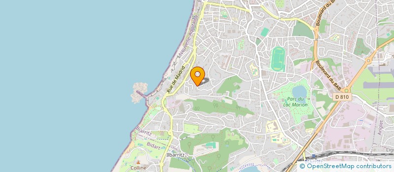 localisation de l'entreprise MONSIEUR JULIEN BARDET à BIARRITZ