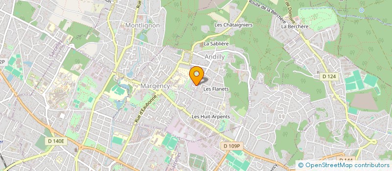 localisation de l'entreprise MONSIEUR JULIEN BARILLON  MARGENCY