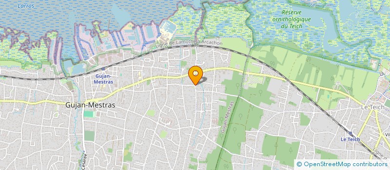localisation de l'entreprise MONSIEUR JULIEN BARSACQ  GUJAN-MESTRAS