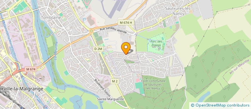 localisation de l'entreprise MONSIEUR JULIEN BARTHELEMY  TOMBLAINE