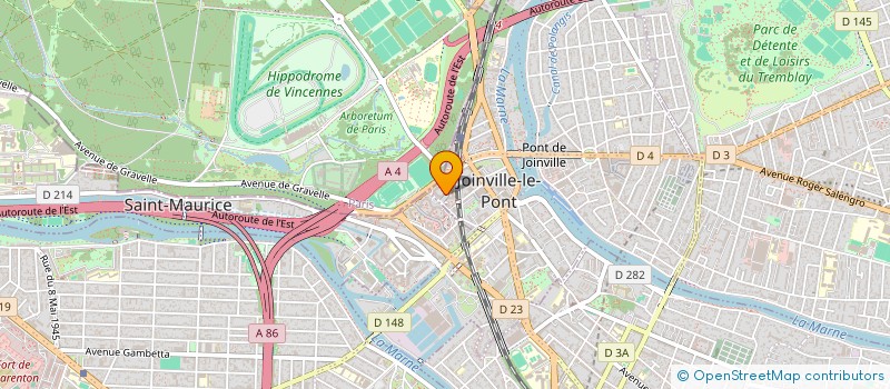 localisation de l'entreprise MONSIEUR JULIEN BASSEPORTE à SAINT-MAURICE