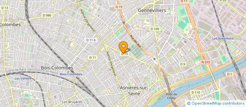 localisation de l'entreprise MONSIEUR JULIEN BATTU à ASNIERES-SUR-SEINE