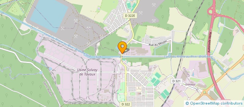 localisation de l'entreprise MONSIEUR JULIEN BAUDARD  DAMPARIS