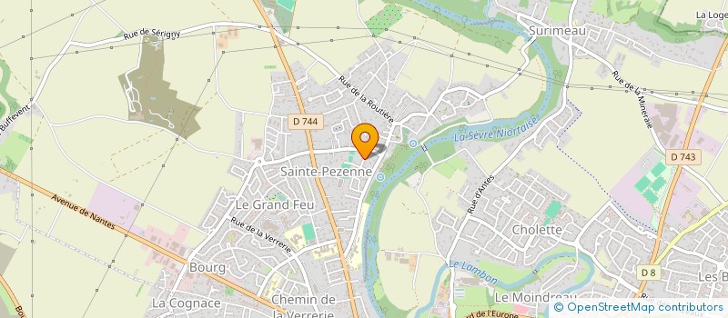 localisation de l'entreprise MONSIEUR JULIEN BAUDOUIN à NIORT