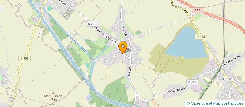 localisation de l'entreprise MONSIEUR JULIEN BAUDUIN  GULZIN