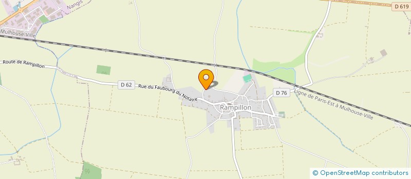 localisation de l'entreprise MONSIEUR JULIEN BAUS  RAMPILLON