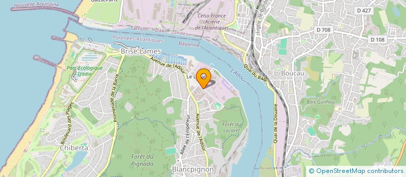 localisation de l'entreprise MONSIEUR JULIEN BAYLE  ONDRES