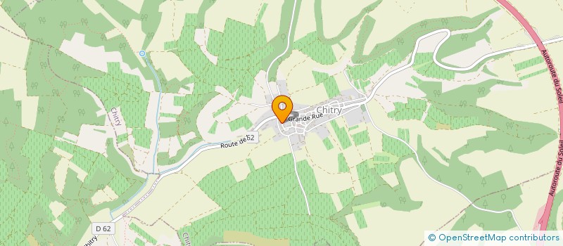 localisation de l'entreprise MONSIEUR JULIEN BEAUDEUX  CHITRY