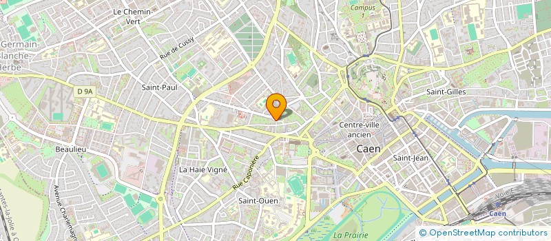 localisation de l'entreprise MONSIEUR JULIEN BEAUVIALA à CAEN