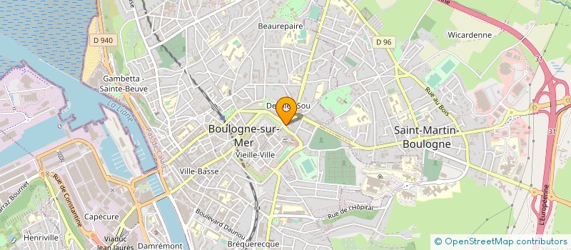 localisation de l'entreprise MONSIEUR JULIEN BEAUVOIS à BOULOGNE-SUR-MER