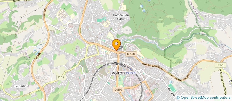 localisation de l'entreprise MONSIEUR JULIEN BEDDIAR à VOIRON