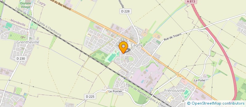 localisation de l'entreprise MONSIEUR JULIEN BEDELIN  EMIEVILLE