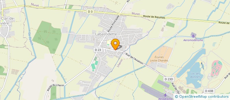 localisation de l'entreprise MONSIEUR JULIEN BEDIDI  LABASTIDETTE