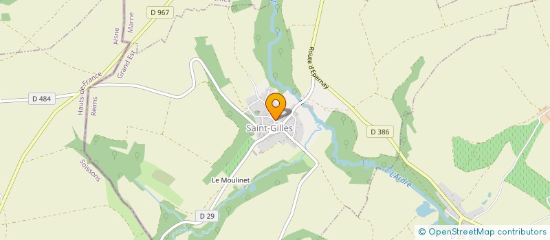 localisation de l'entreprise MONSIEUR JULIEN BEHM  SAINT-GILLES