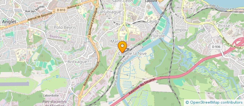 localisation de l'entreprise MONSIEUR JULIEN BELCOURT à BAYONNE