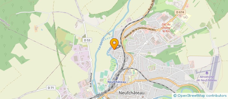 localisation de l'entreprise MONSIEUR JULIEN BELLAMY  AUTIGNY-LA-TOUR