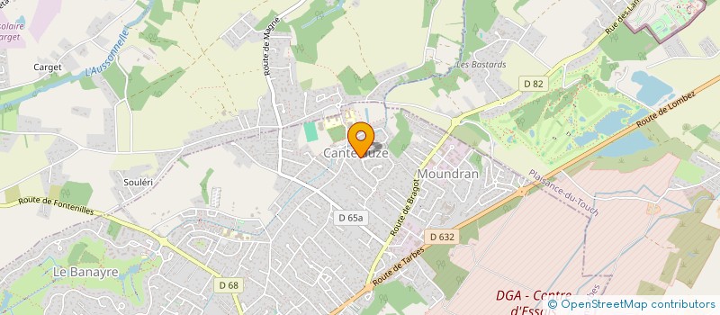 localisation de l'entreprise MONSIEUR JULIEN BELLEY  FONSORBES