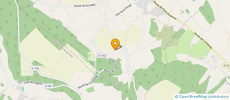 localisation de l'entreprise MONSIEUR JULIEN BELLONCLE à CONTEVILLE