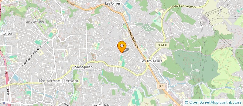 localisation de l'entreprise MONSIEUR JULIEN BEN à MARSEILLE