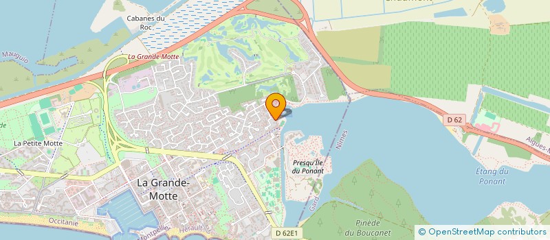 localisation de l'entreprise MONSIEUR JULIEN BEN NJIMA  LA GRANDE-MOTTE