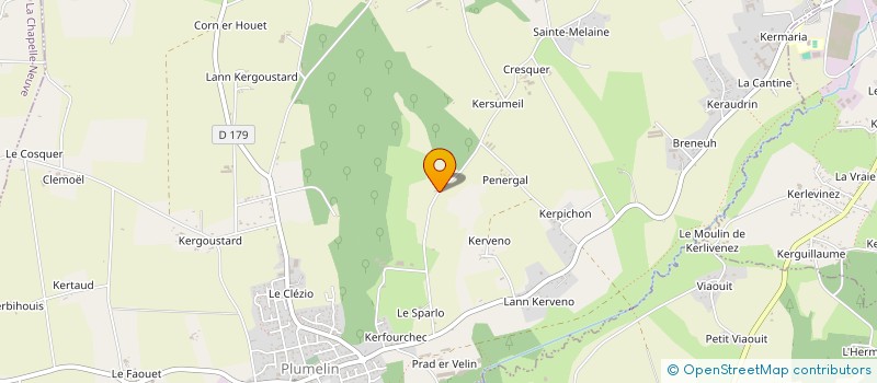 localisation de l'entreprise MONSIEUR JULIEN BENEDIC  PLUMELIN