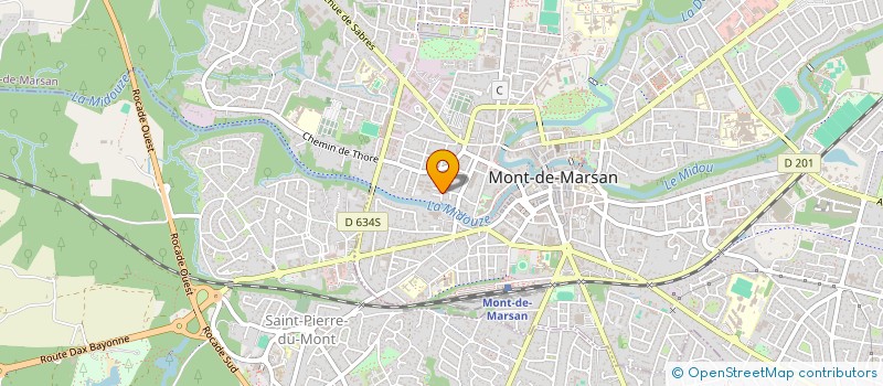 localisation de l'entreprise MONSIEUR JULIEN BENOIT à MONT-DE-MARSAN