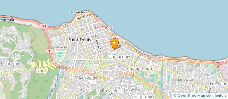 localisation de l'entreprise MONSIEUR JULIEN BENOITE à SAINT-DENIS