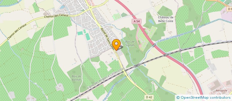 localisation de l'entreprise MONSIEUR JULIEN BENOLIEL  CAISSARGUES