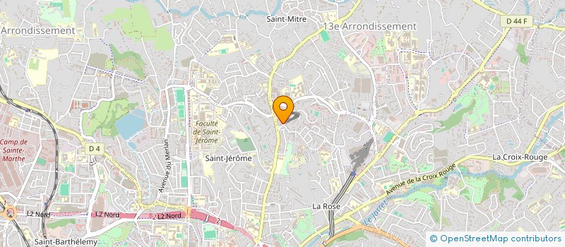 localisation de l'entreprise MONSIEUR JULIEN BERANGER à MARSEILLE