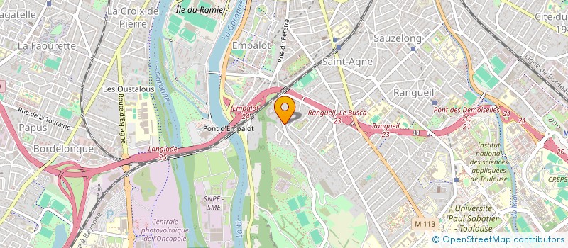localisation de l'entreprise MONSIEUR JULIEN BERGAMASCHI à TOULOUSE