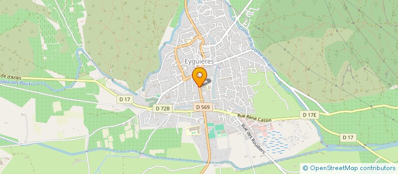 localisation de l'entreprise MONSIEUR JULIEN BERGER  EYGUIERES