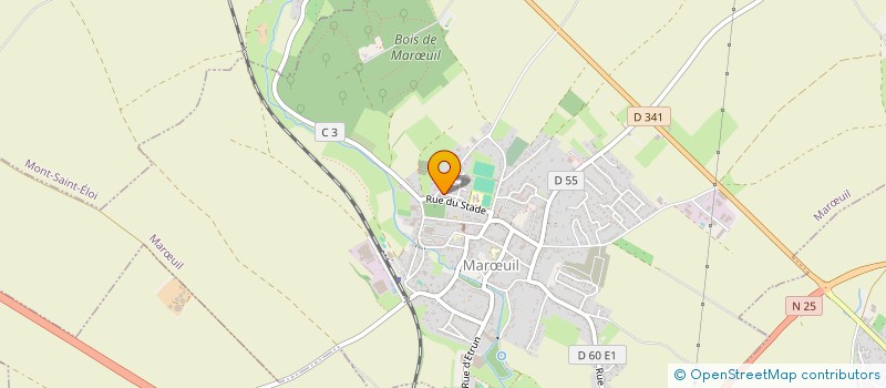 localisation de l'entreprise MONSIEUR JULIEN BERGER à ARRAS