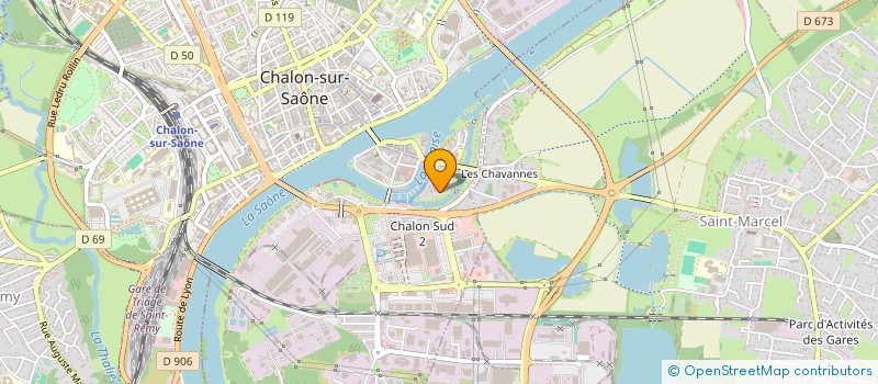 localisation de l'entreprise MONSIEUR JULIEN BERGER  CHALON-SUR-SAONE