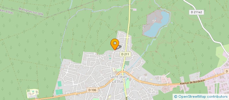 localisation de l'entreprise MONSIEUR JULIEN BERGEROT  MARTIGNAS-SUR-JALLE