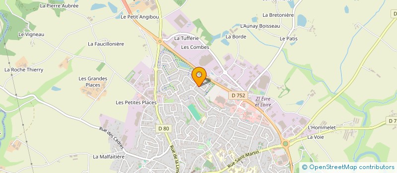 localisation de l'entreprise MONSIEUR JULIEN BERNARD à BEAUPREAU-EN-MAUGES