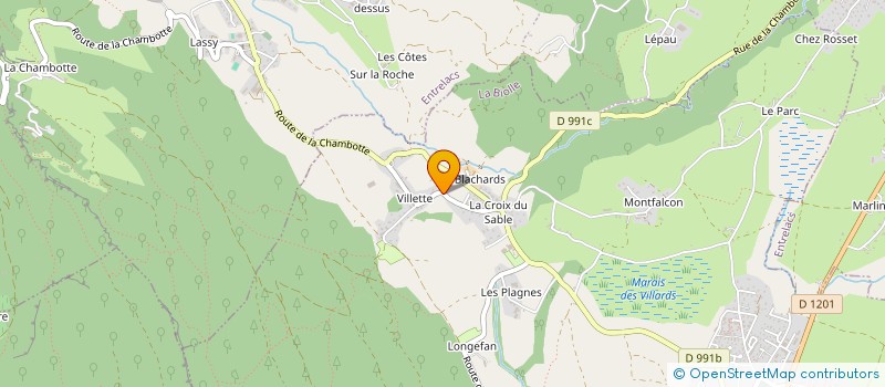 localisation de l'entreprise MONSIEUR JULIEN BERNARD à ENTRELACS