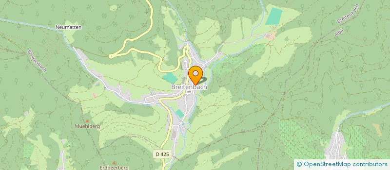 localisation de l'entreprise MONSIEUR JULIEN BERNARD  BREITENBACH