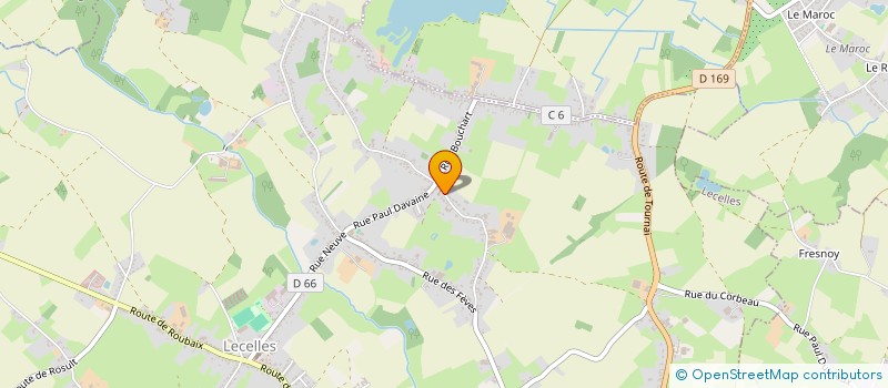 localisation de l'entreprise MONSIEUR JULIEN BERNARD  LECELLES