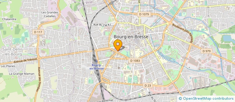 localisation de l'entreprise MONSIEUR JULIEN BERNARD VUITON  BOURG-EN-BRESSE