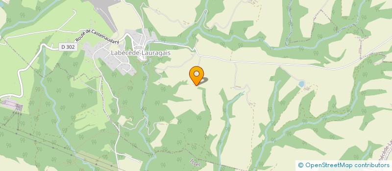 localisation de l'entreprise MONSIEUR JULIEN BERNAT à LABECEDE LAURAGAIS