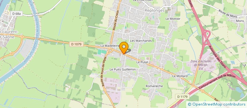 localisation de l'entreprise MONSIEUR JULIEN BERNE à REPLONGES