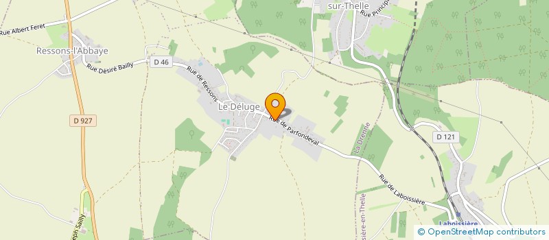 localisation de l'entreprise MONSIEUR JULIEN BERNIER  LA DRENNE